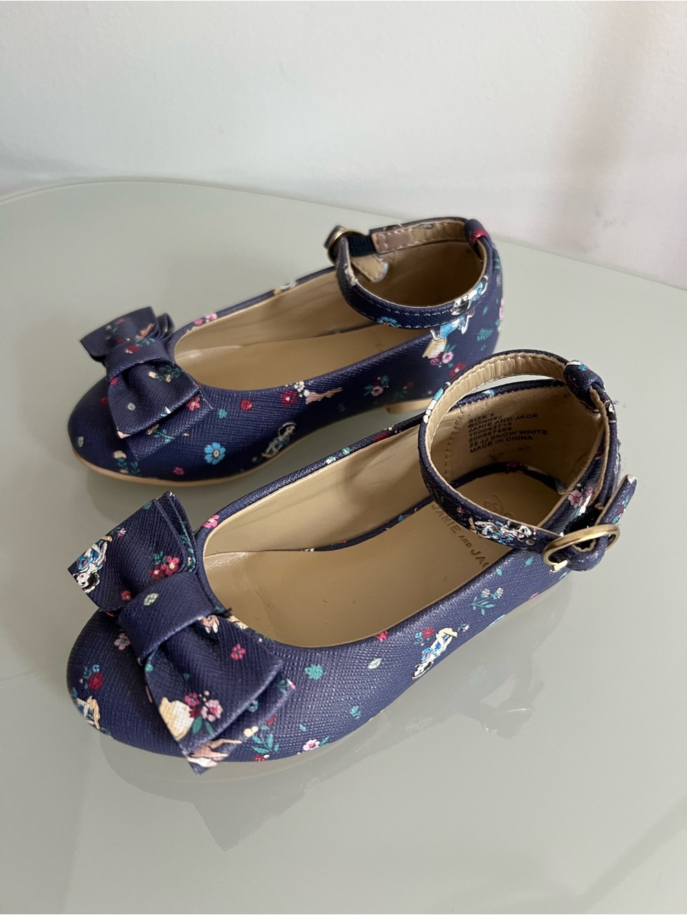 JANIE & JACK x Disney Snow White Mary Jane Shoes, 5 Toddler